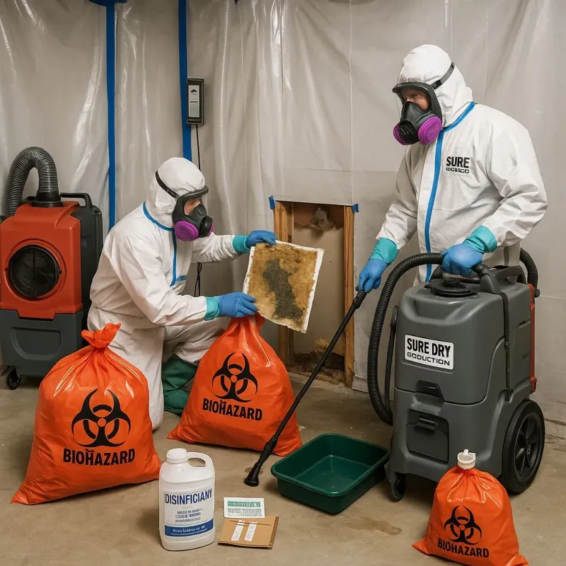 Contaminated Water Handling Protocols process in Olney, IL