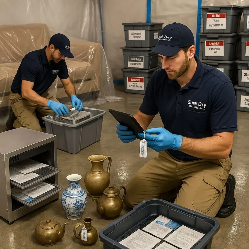 Content Protection and Restoration process in Olney, IL