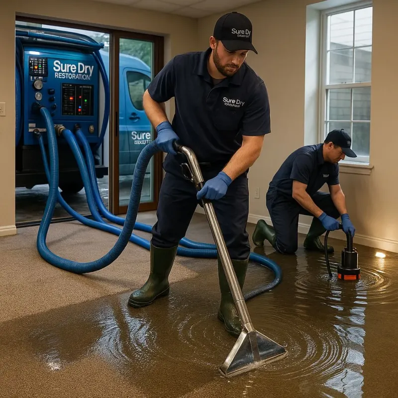 Water Extraction and Removal process in Olney, IL
